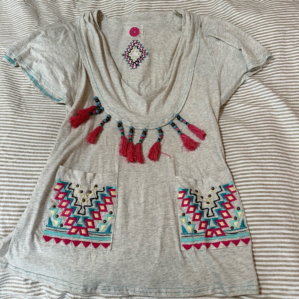 Double d ranch shirt Xs
